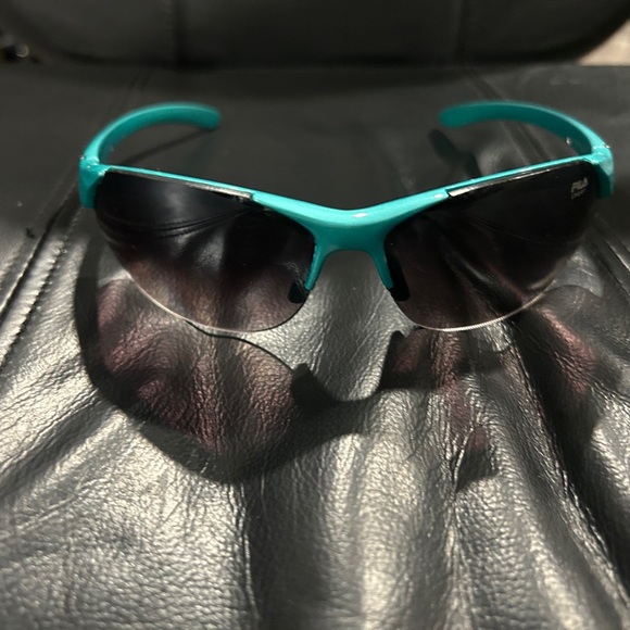 Fila Sport Teal and Black Sunglasses - Picture 1 of 10